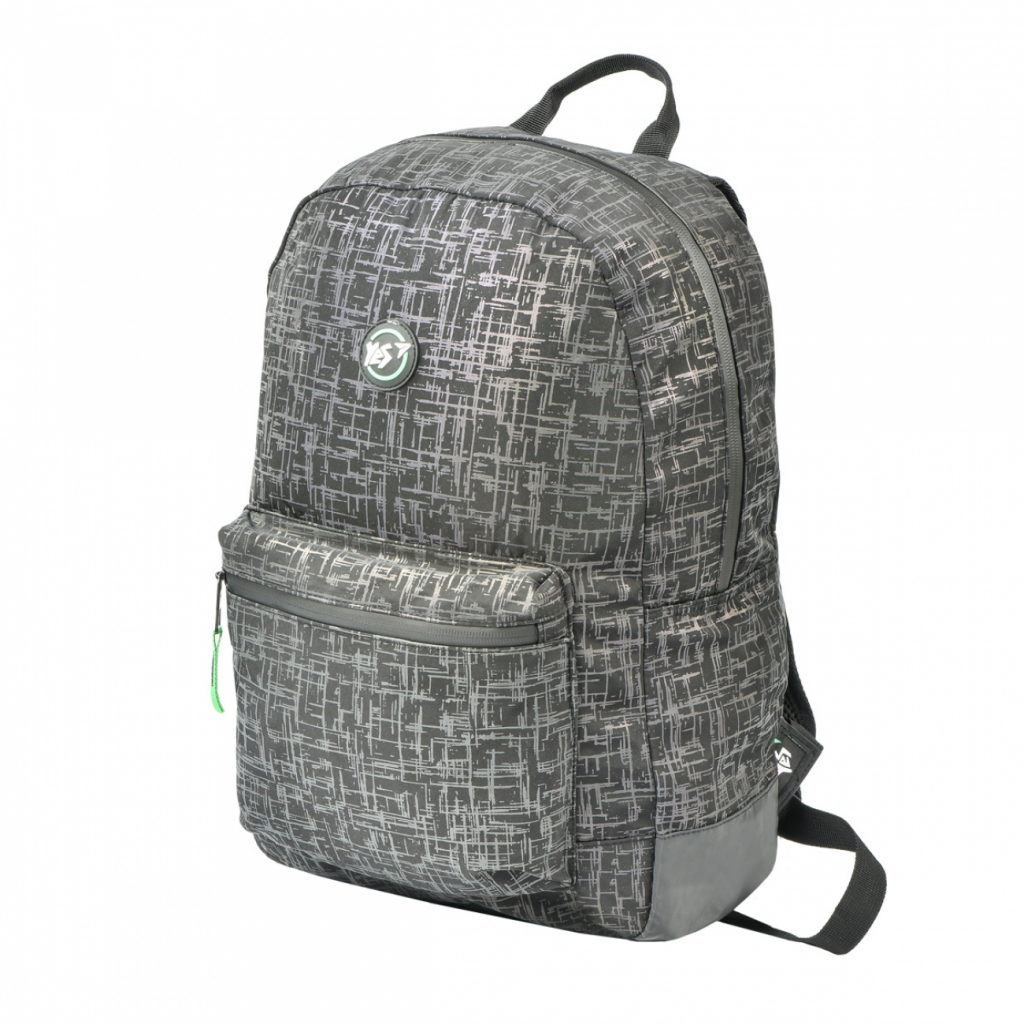 

Рюкзак школьный Yes R-02 Agent Reflective серый (558582)