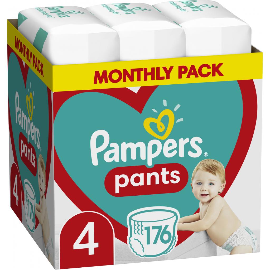 

Подгузник Pampers трусики Pants Maxi Размер 4 (9-15 кг) 176 шт (8006540068557)