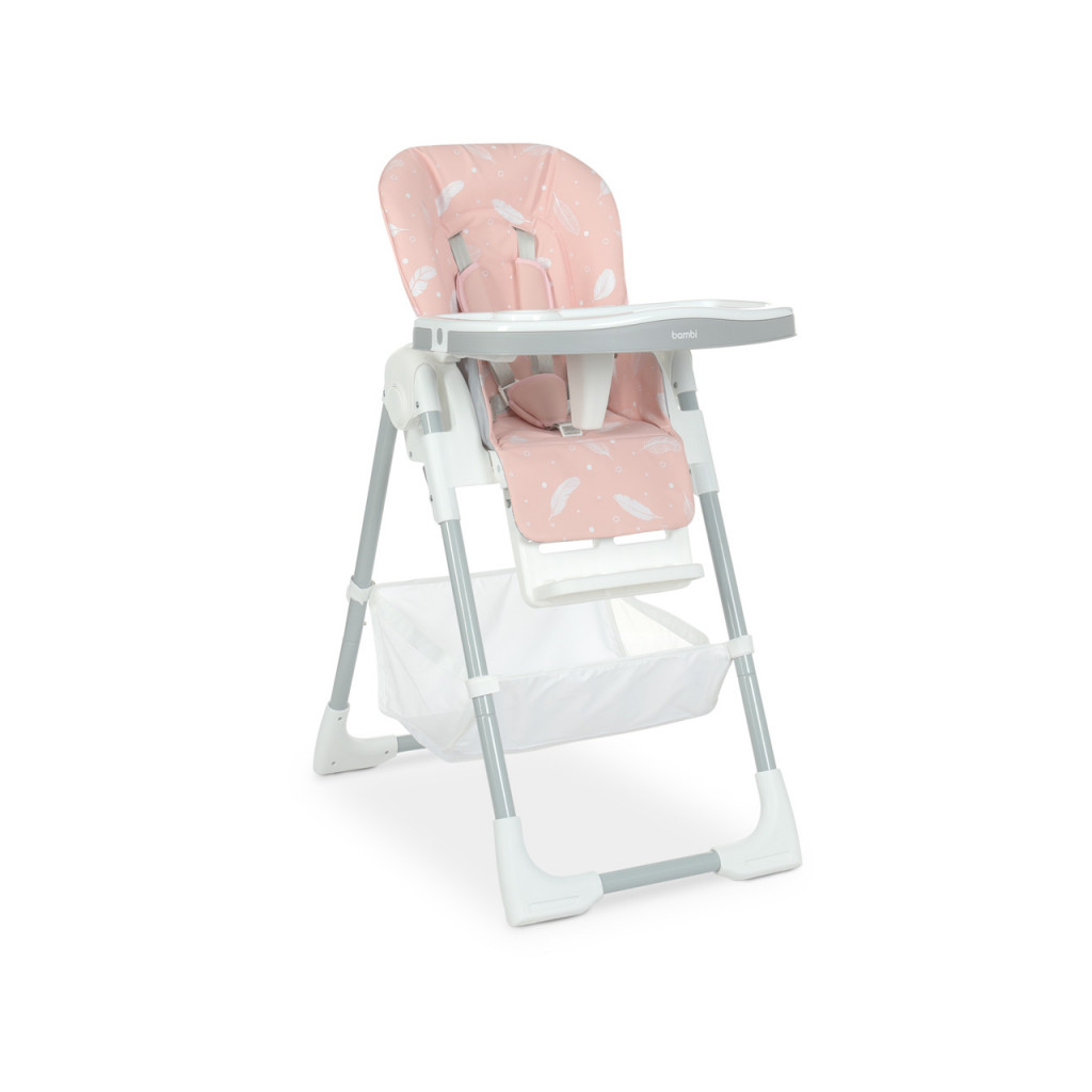 

Стульчик для кормления Bambi M 4507 fluffy pink