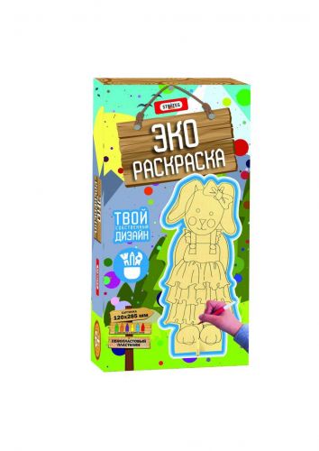 

Эко-раскраска "Зайка" JIADIHONG. 39577