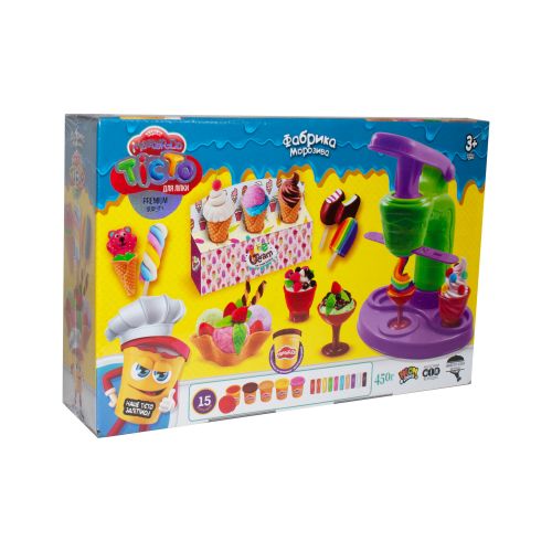 

Набор для лепки "Master Do - фабрика мороженого" (укр) Dankotoys. 39342