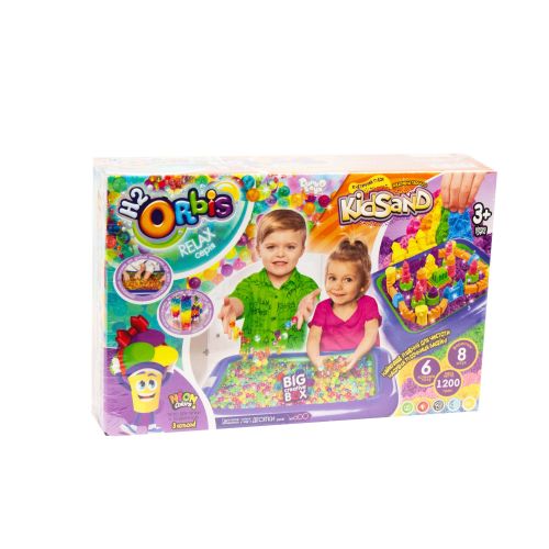

Набор для творчества "Orbis+KidSand+Тесто для лепки" (укр) Dankotoys. 39365