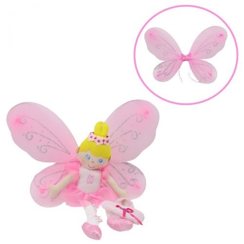 

Мягкая кукла с маскарадными крыльями "Фея" 1213 TOYS. 38548