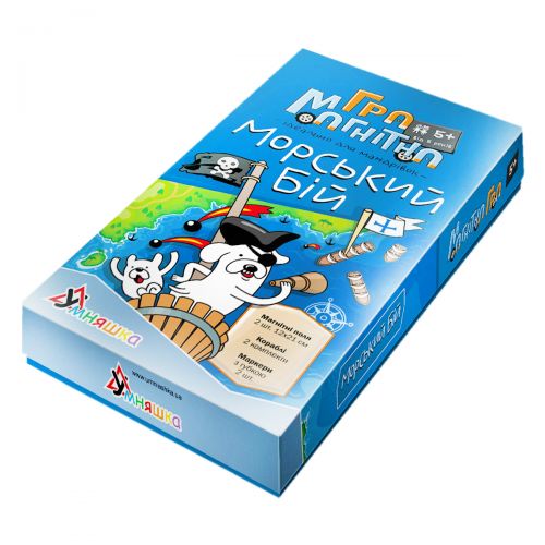 

Игра магнитная "Морской бой" Умняшка. 35761