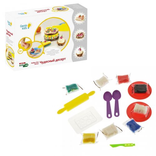 

Набор для лепки "Чудесный десерт" Genio kids. 39419