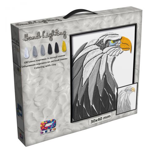 

Картина из глины "Moon Light Clay. Орел" Окто. 39319