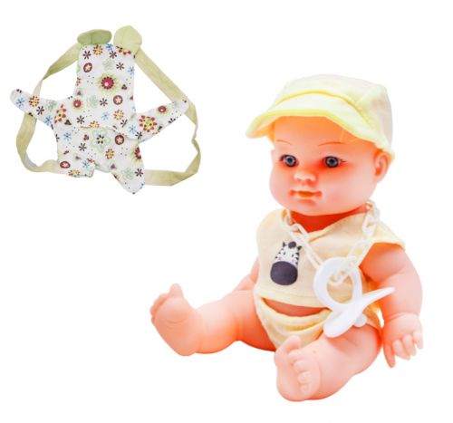 

Пупс резиновый "Baby Kid", желтый 12101 JIA YU TOY. 38785