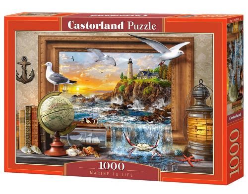 

Пазлы "Ожившее море", 1000 элементов Castorland. 39152