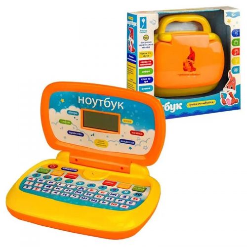 

Интерактивная игрушка "Детский ноутбук", укр Країна іграшок. 38966