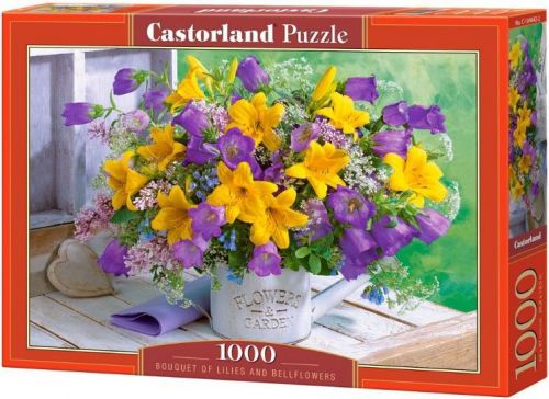 

Пазлы Букет лилий и колокольчиков, 1000 элементов Castorland. 39198