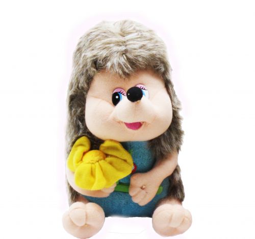 

Ёжик, 22 см (поёт песенку) голубой Sun Toys. 38586