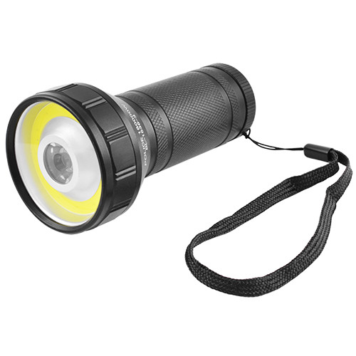 

Фонарь Police BL-1536-3-COB+LM, 3xAA, ремешок на руку. 32312