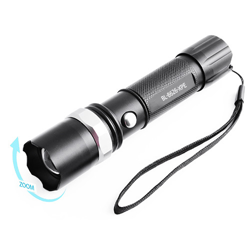 

Фонарь Police 8626/2626-XPE, ЗУ 220V/12V, 1х18650/3хААА, zoom, Box. 32300