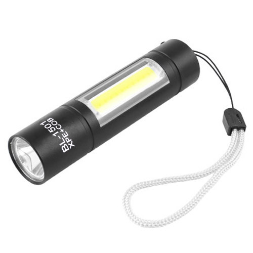 

Фонарь Police 510/1501-XPE+COB, ЗУ mircoUSB, встроенный аккумулятор, Box. 32281