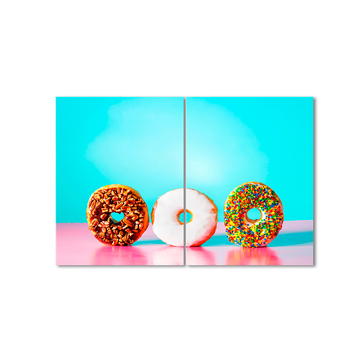 

Модульная картина Artel «Веселые пончики» 2 модуля 90x135 см