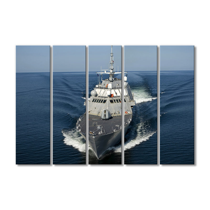 

Модульная картина Artel «Военный корабль» 5 модулей 90x135 см