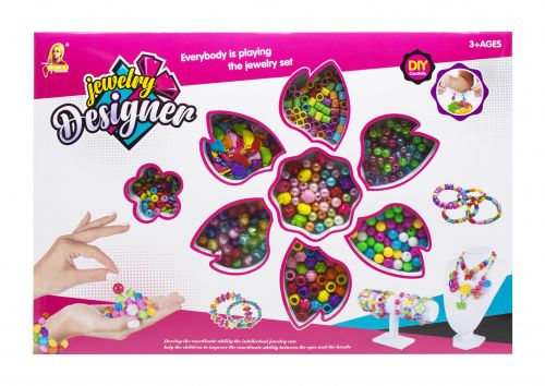 

Набор бусин для плетения украшений "Jewelry Designer" Chuang Cheng Da Toys. 39518