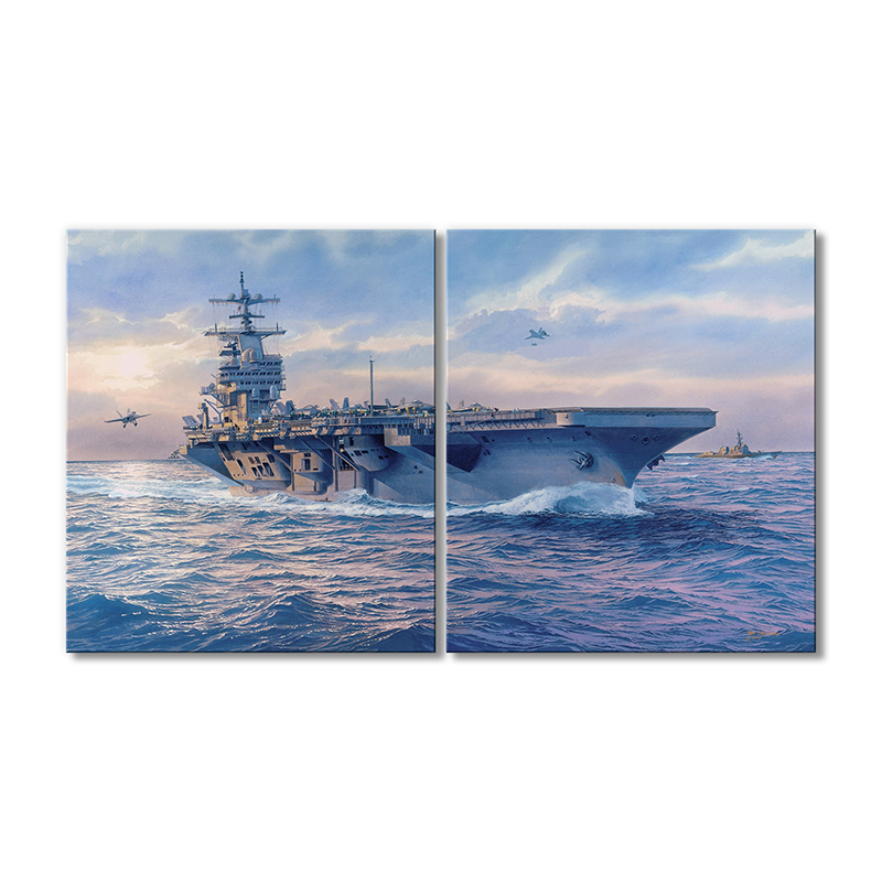 

Модульная картина Artel «Военно-морской авианосец» 2 модуля 90x135 см