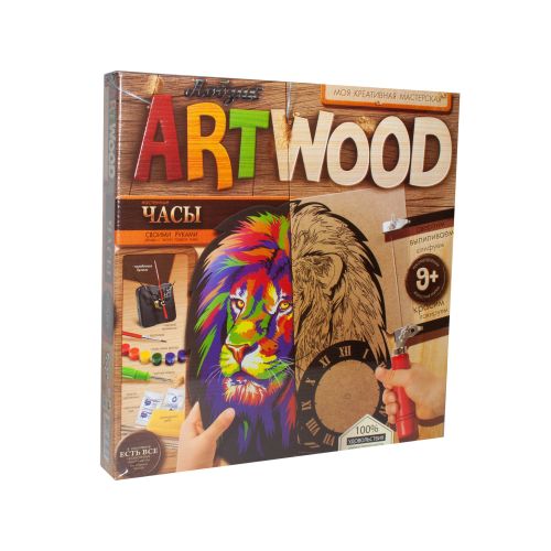 

Набор для выпиливания "ARTWOOD: Часы своими руками" Dankotoys. 39546