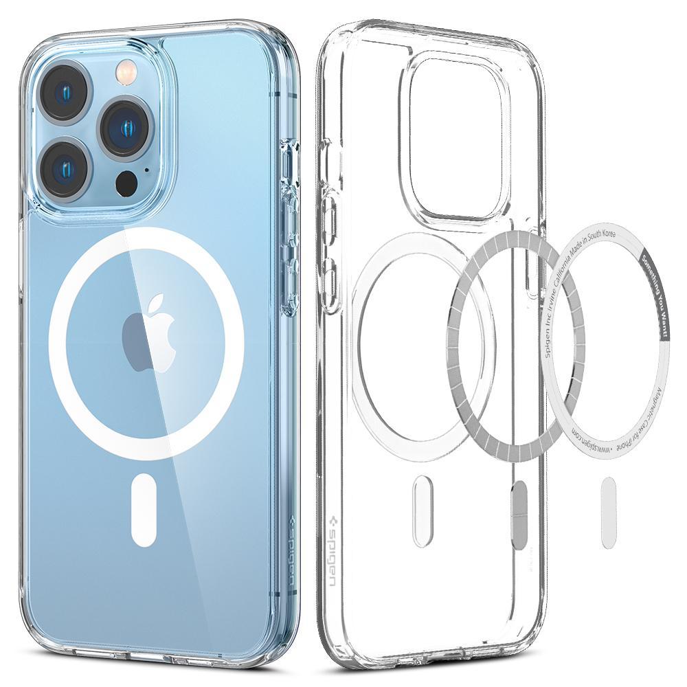 

Чехол Spigen Ultra Hybrid Mag для iPhone 13 Pro White