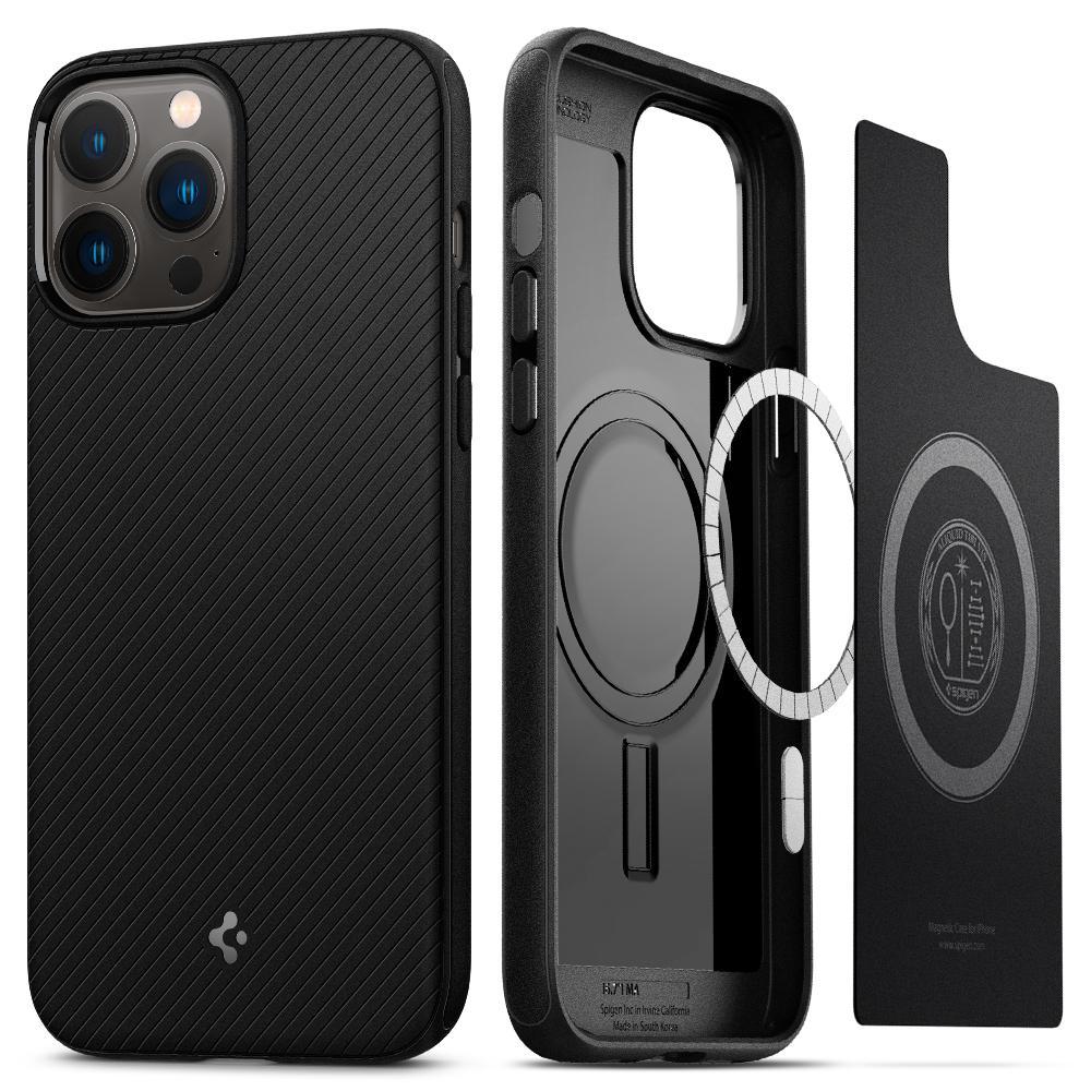 

Чехол Spigen Mag Armor для iPhone 13 Pro Max Matte Black