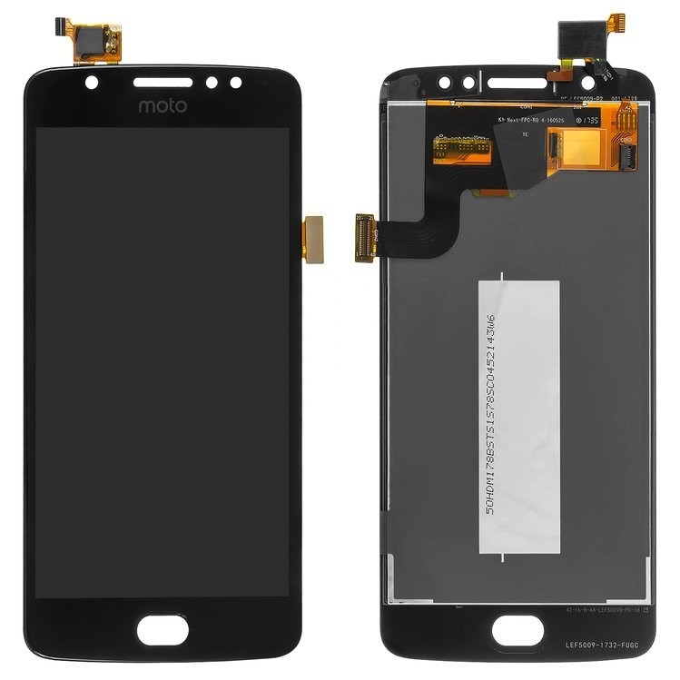 

Дисплей для Motorola Moto E4 XT1762, XT1766 с сенсором (тачскрином) черный