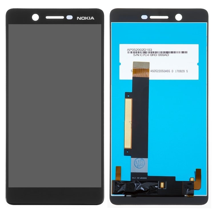 

Дисплей для Nokia 7 Dual Sim с сенсором (тачскрином) черный