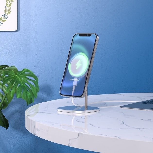 

Зарядное устройство Hoco Magnetic 15W для iPhone 12/13