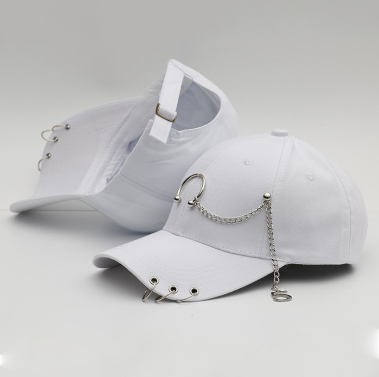

Кепка Jsstore Полукруг с кольцами Белая