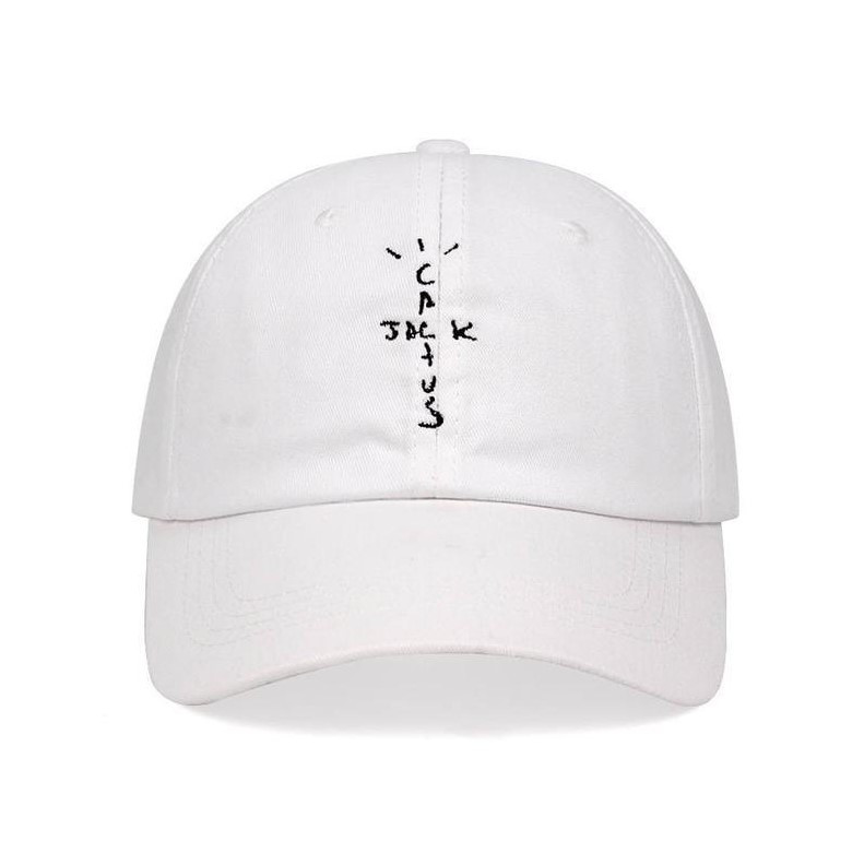 

Кепка Jsstore Astroworld Cactus Jack с Черным Лого Белая