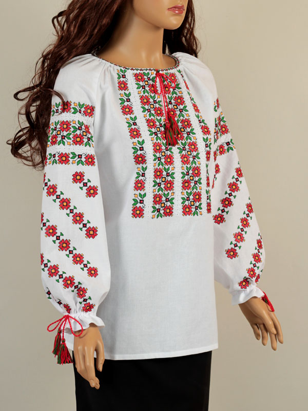 

Блуза жіноча Колос ЯСКРАВА МИТЬ біла  (3078-11128, Блуза жіноча Колос ЯСКРАВА МИТЬ біла 48 (3078-11128)