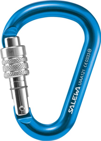 

Карабін Salewa HMS SCREW G2 1525 0335 - MED - синій (013.003.0576)