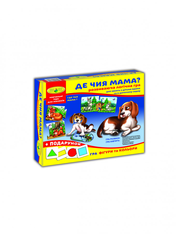 

Настольная игра "Где чья мама" Энергия Плюс от 3+