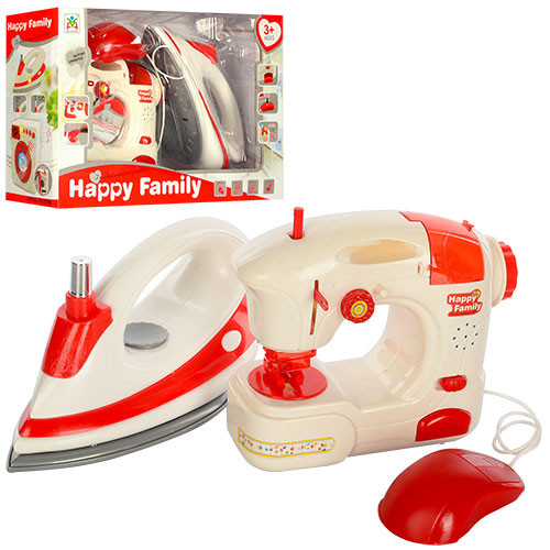 

Швейная машинка и утюг LS8236K игра для детей Happy Fameli