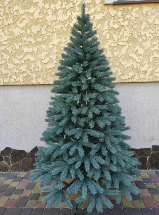 

Елка искусственная, литая "Ковалевская" 1,8м, Голубая СІГА ГРУП + Подарок, Гирлянда (КГ - 1,80м)