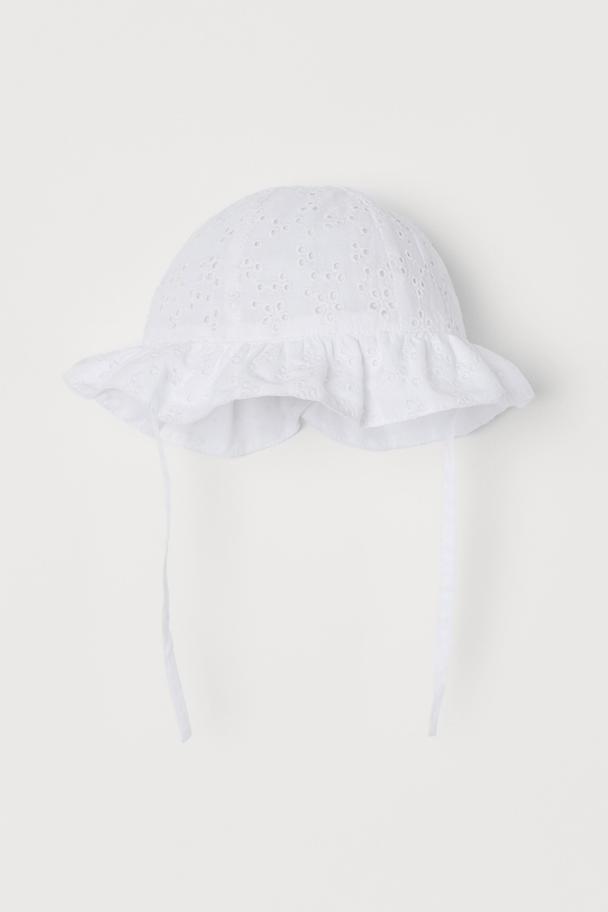 

Шляпа H&M 50 Белый 0829398_дырочки