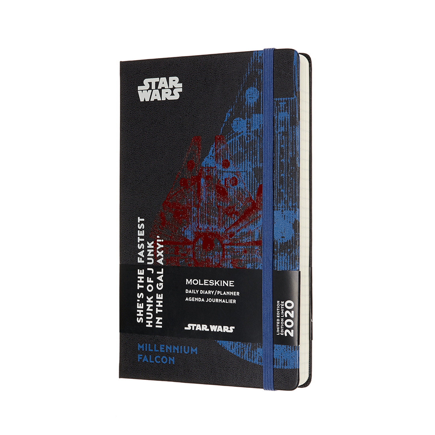 

Щоденник Moleskine 2020 Star Wars середній / Чорний (8053853600219)