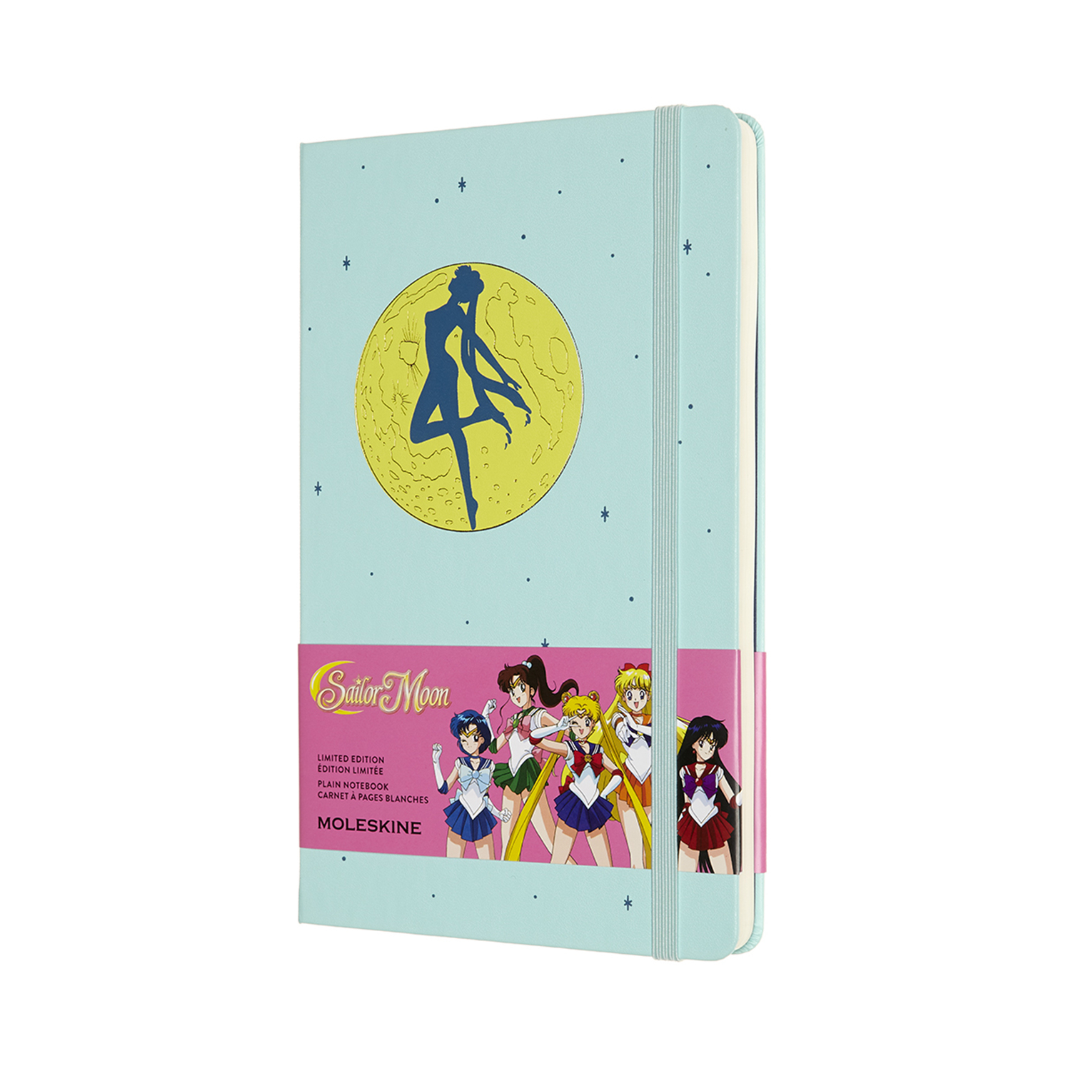 

Записник Moleskine Sailor Moon середній / Нелінований М’ятний (8056420853704)