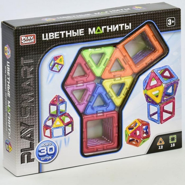 

Конструктор магнитный Play Smart 2424