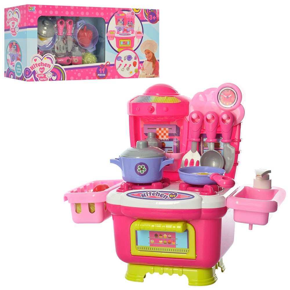 

Игровой набор детская кухня Kitchen с посудой арт.16809C
