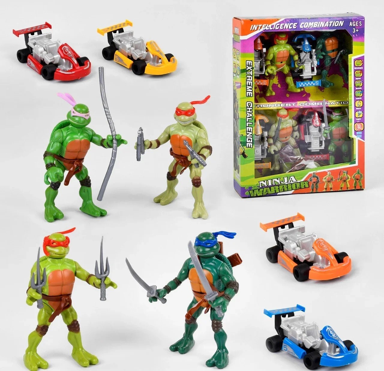 

Набор игрушек Черепашки ниндзя CH TOYS арт. YM 225