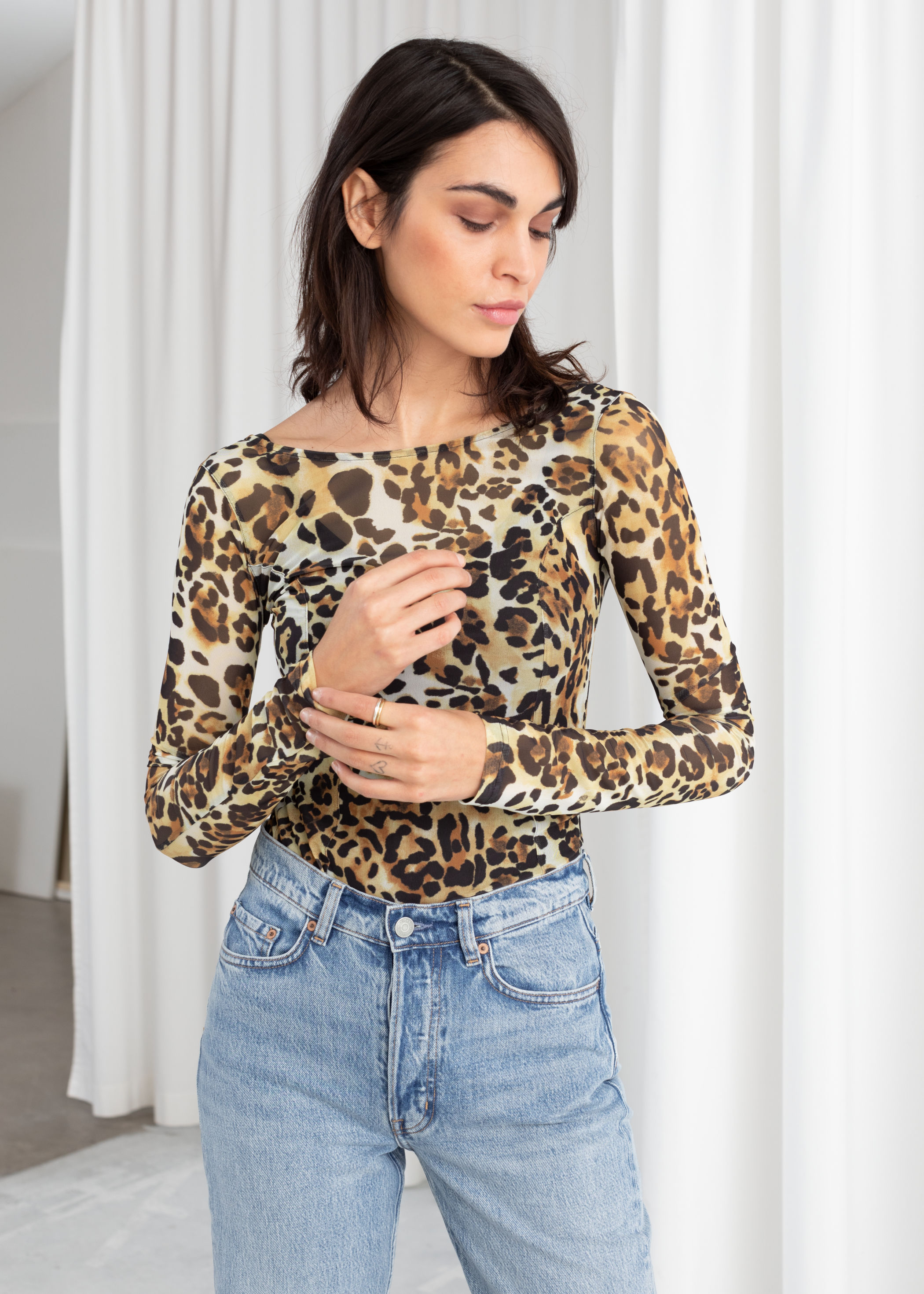 

Топ & Other Stories 0725016-001  комбинированный, Топ & Other Stories 0725016-001 40 комбинированный