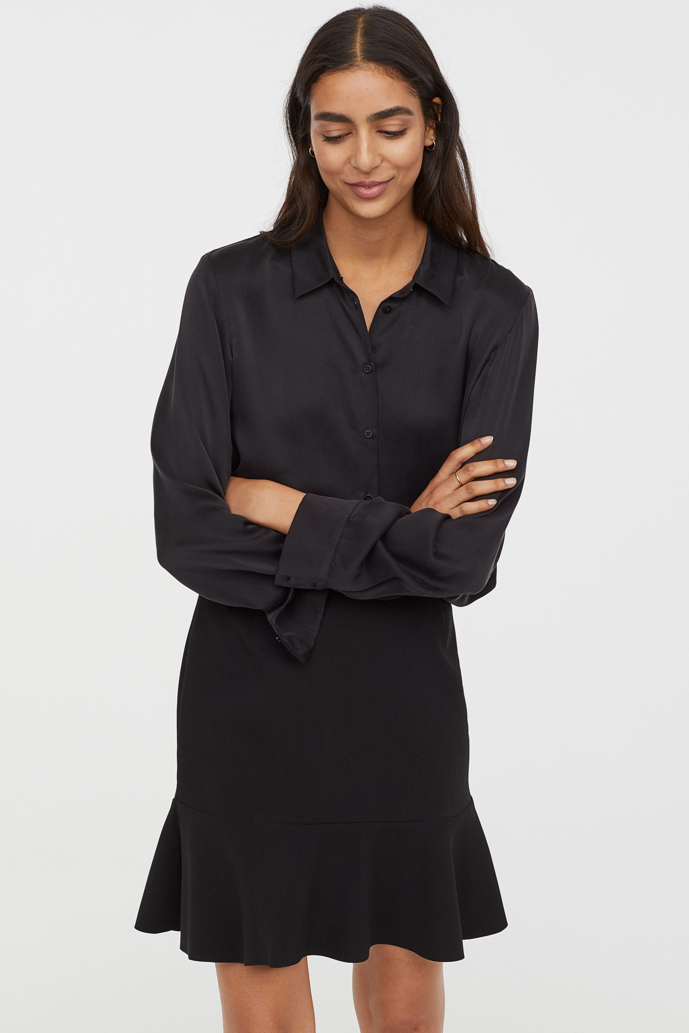 

Юбка H&M 0677351-01  черный, Юбка H&M 0677351-01 32 черный
