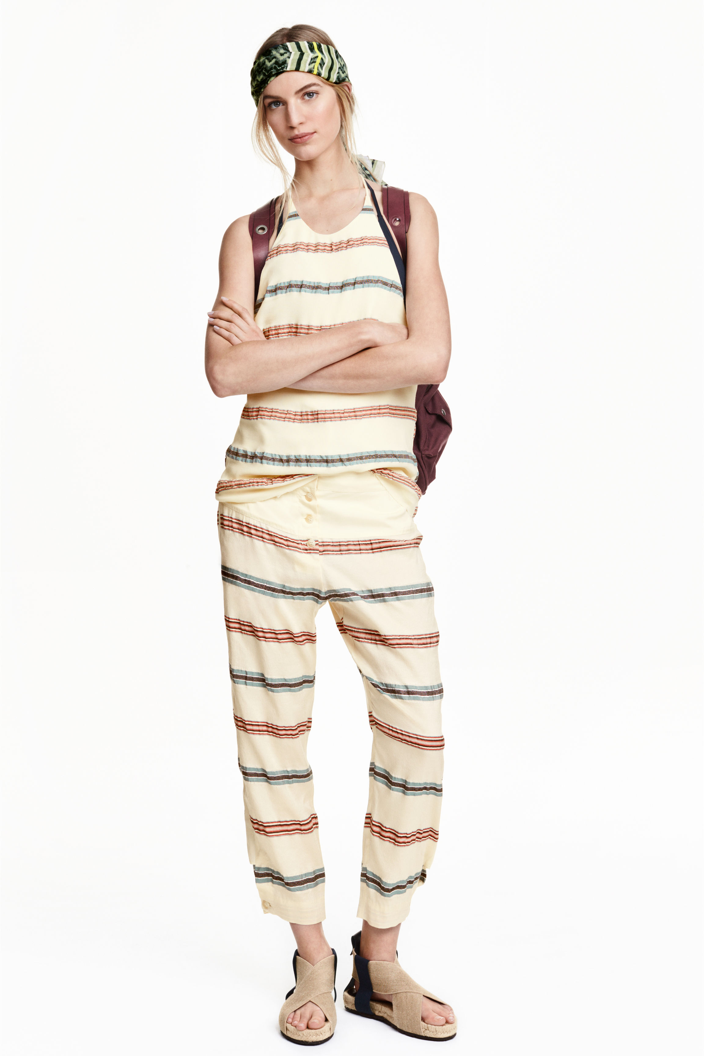 

Топ H&M 0366184  бежевый, Топ H&M 0366184 32 бежевый