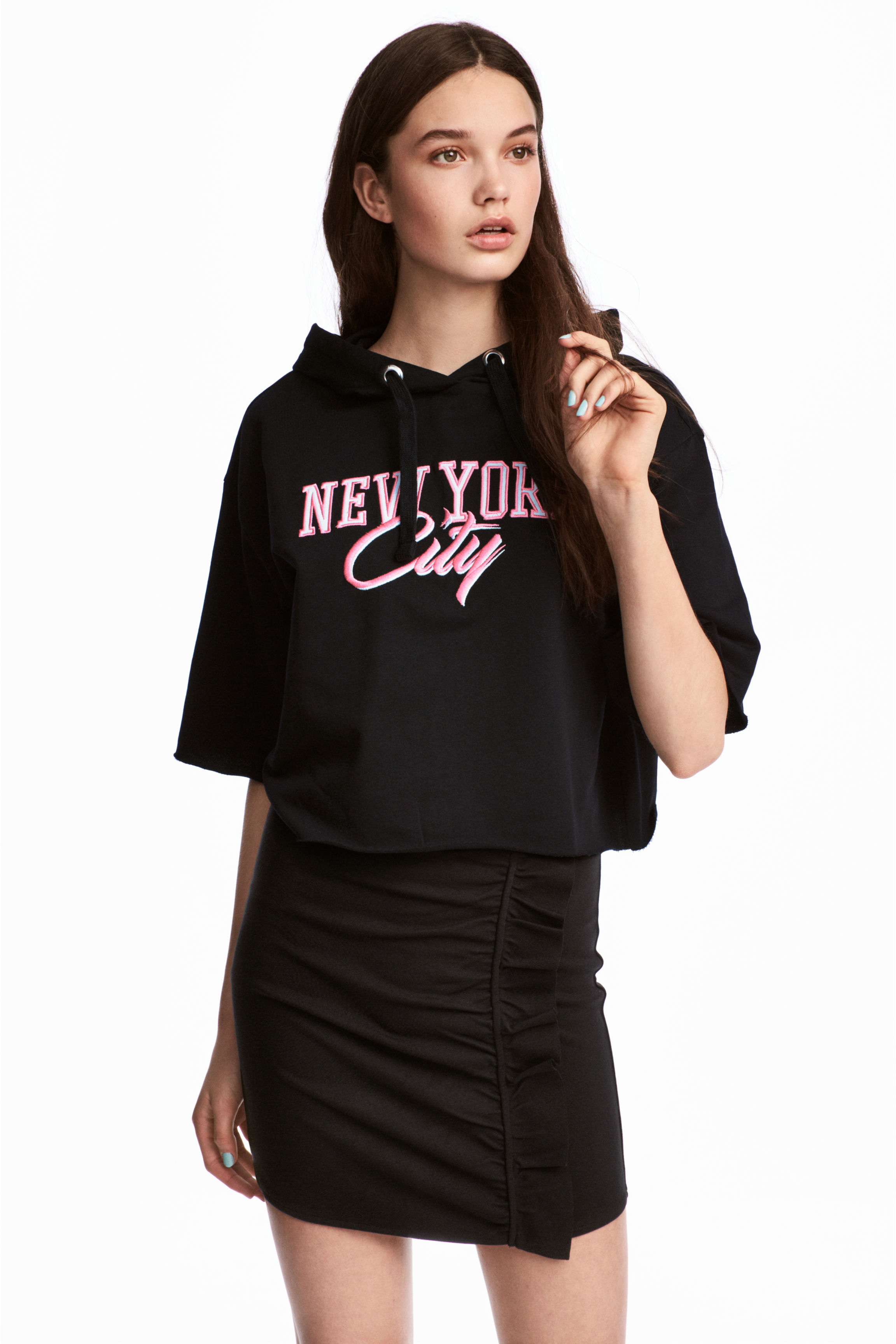 

Юбка H&M 0517280  черный, Юбка H&M 0517280 S черный