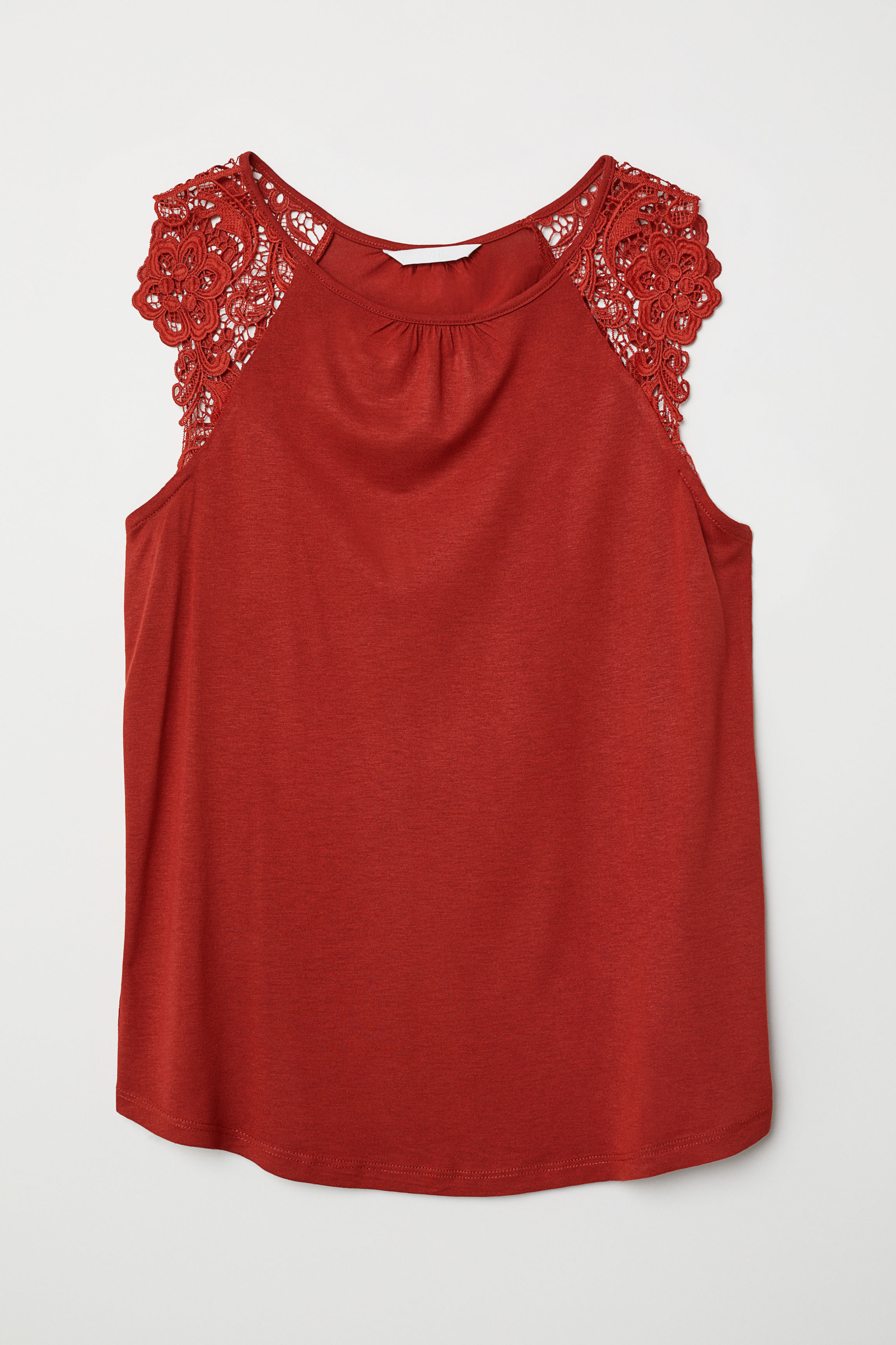 

Топ H&M 0615042  терракотовый, Топ H&M 0615042 S терракотовый