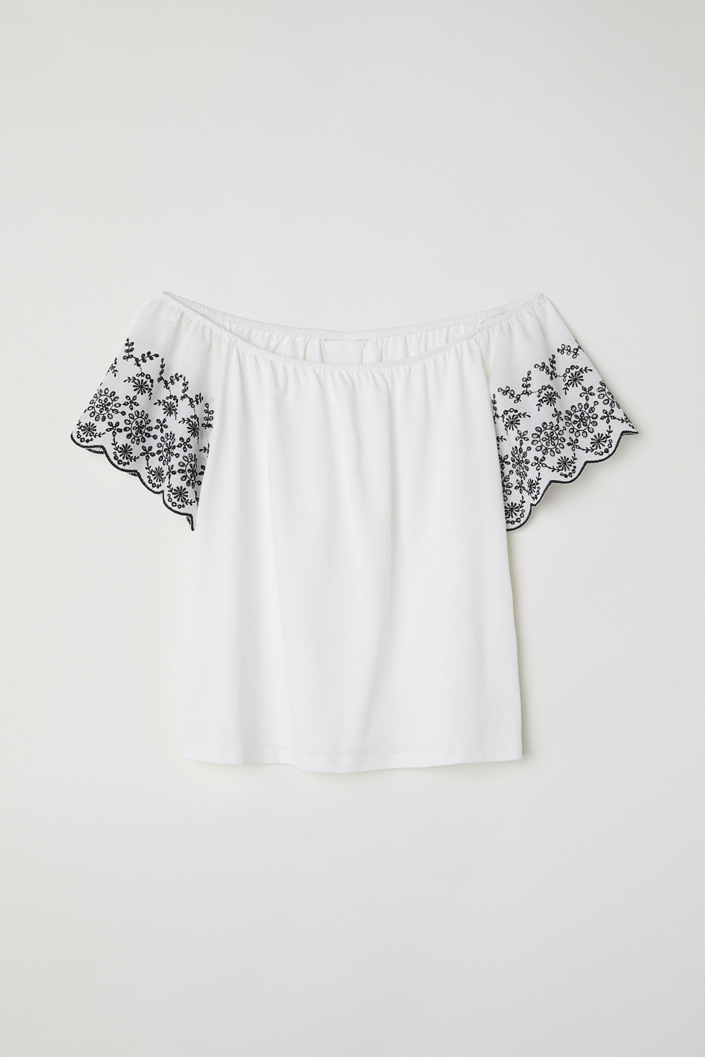 

Блуза H& 0613465-01  белый, Блуза H&M 0613465-01 M белый