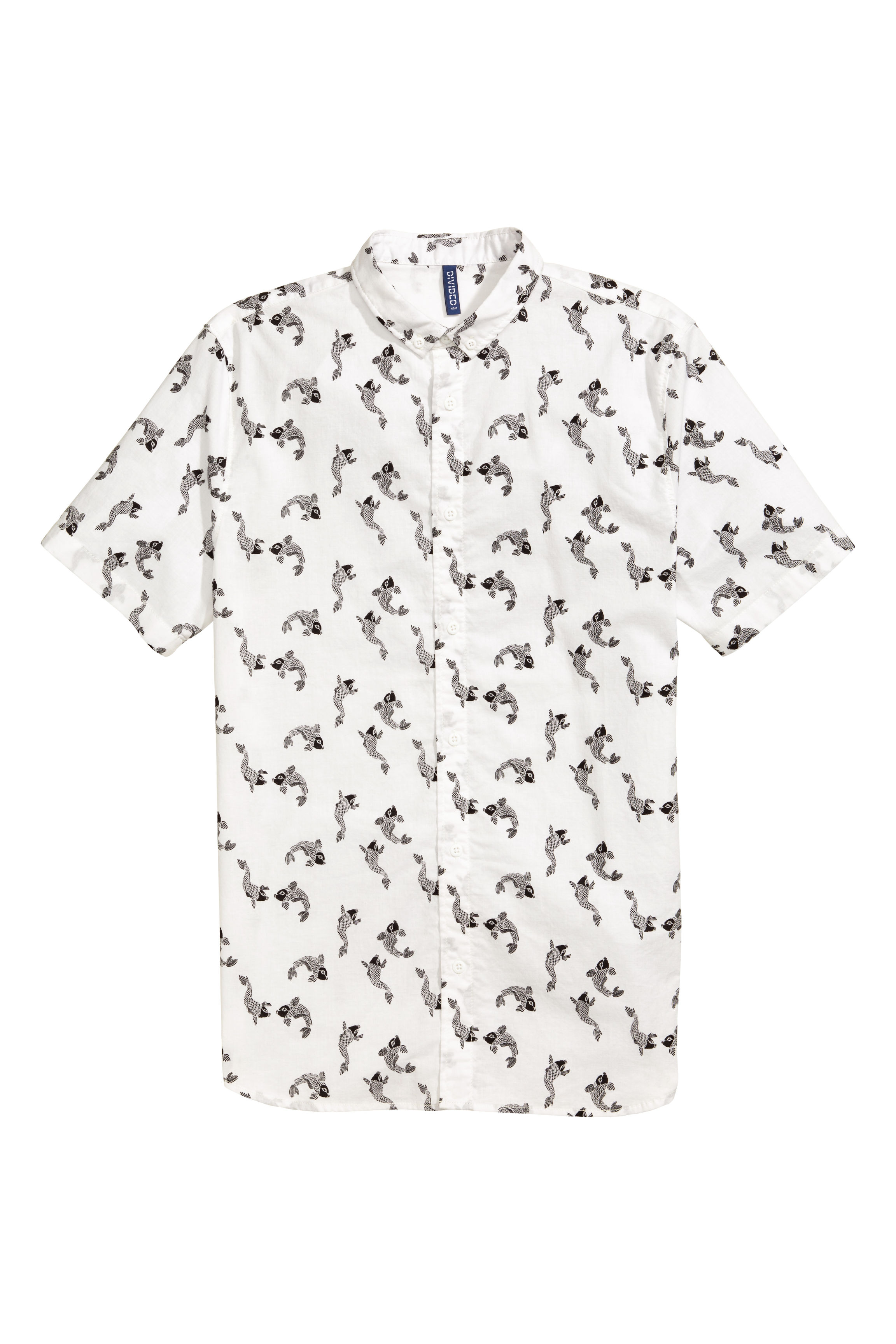 

Рубашка H&M 0281328  белый, Рубашка H&M 0281328 S белый