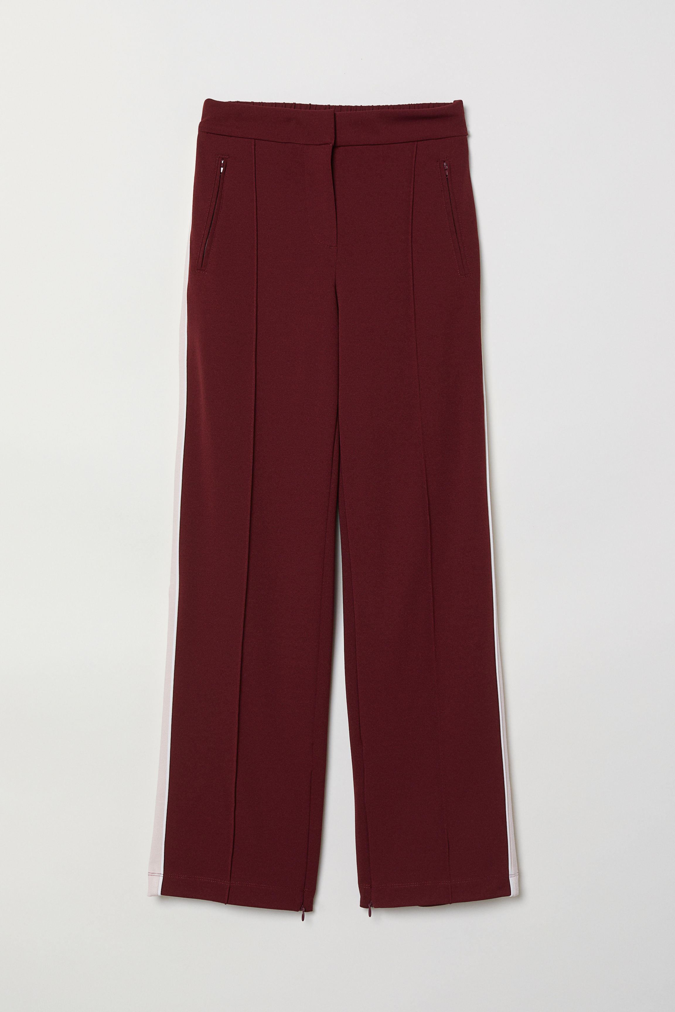 

Брюки H&M 0704032 38 бордовый