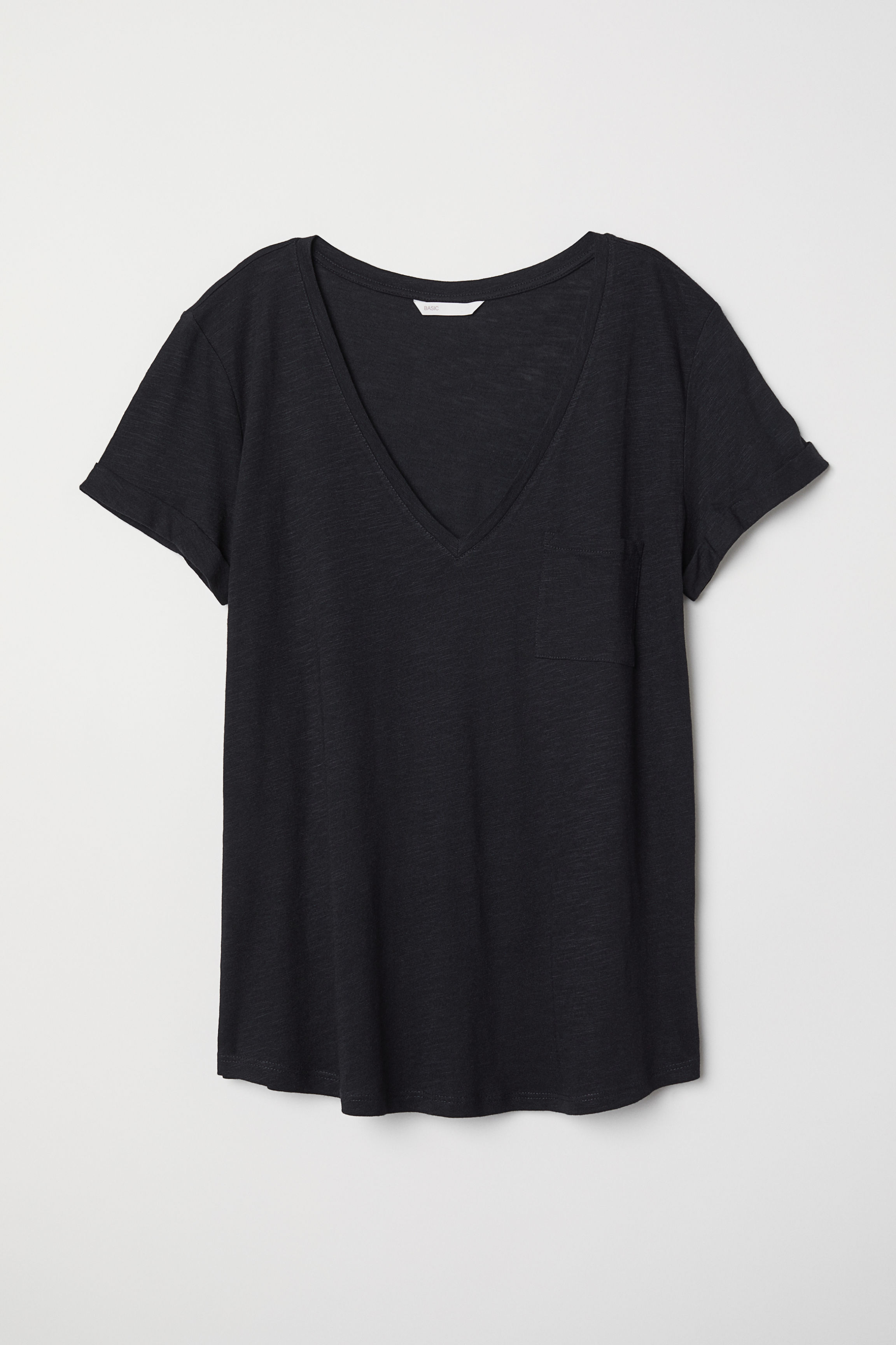 

Футболка H&M 0630438  черный, Футболка H&M 0630438 XS черный